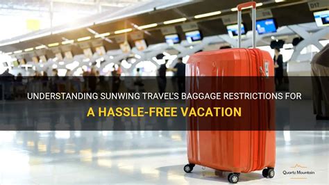 sunwing baggage restrictions.